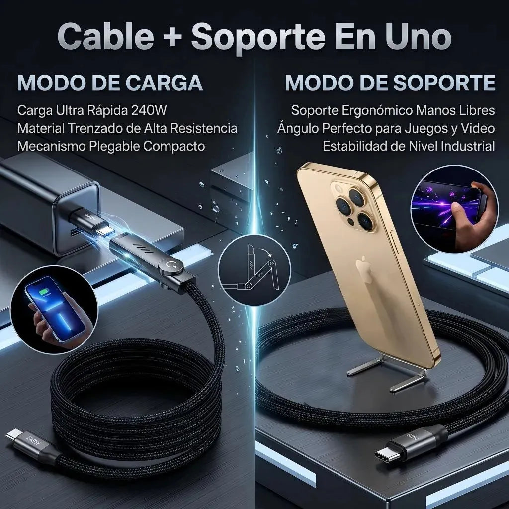 Cargador con soporte